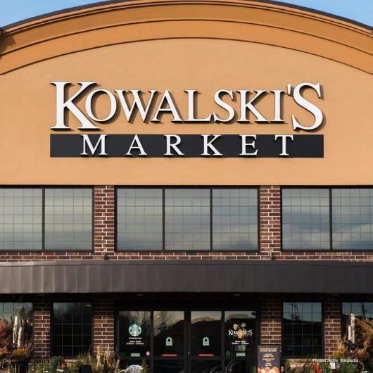 Exterior of Kowalskis Grocery Uptown Minneapolis