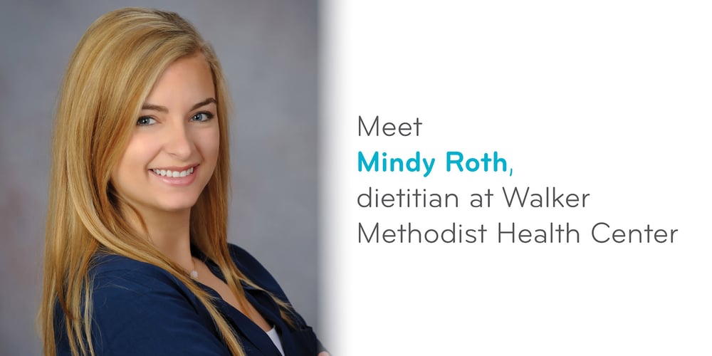 Meet Mindy Roth, dietitian at Walker Methodist Health Center